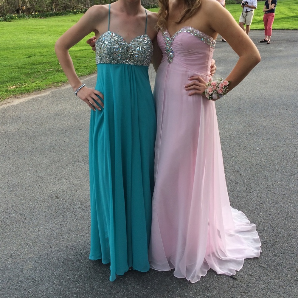 BLUE PROM DRESS!!!